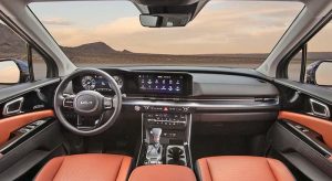 Entertainment features of the 2025 Kia Carnival