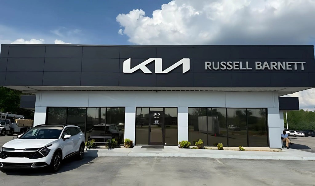 Russell Barnett Kia newly renovated building.  Read this article for service appointment tips.