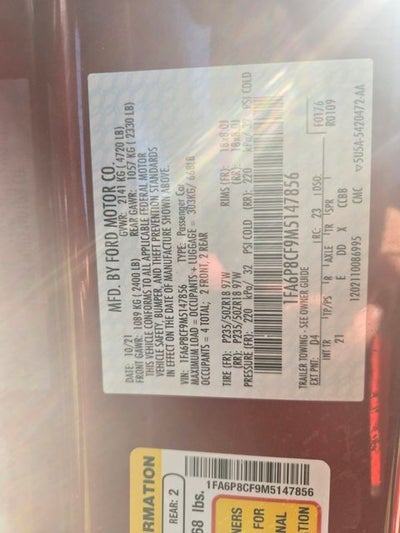2021 Ford Mustang GT