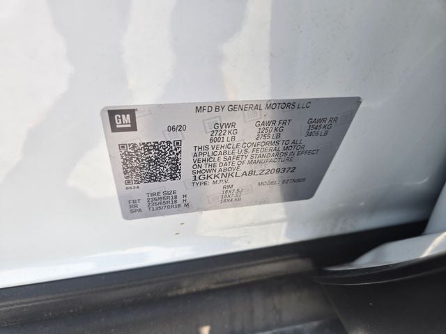 2020 GMC Acadia SLE