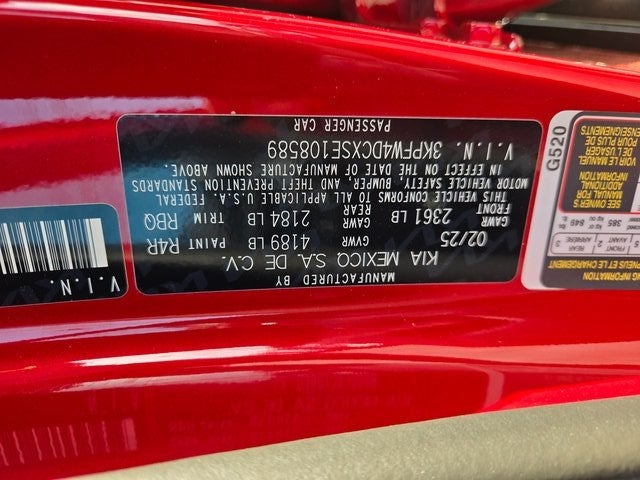 2025 Kia K4 GT-Line Turbo