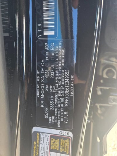 2026 Kia K4 EX