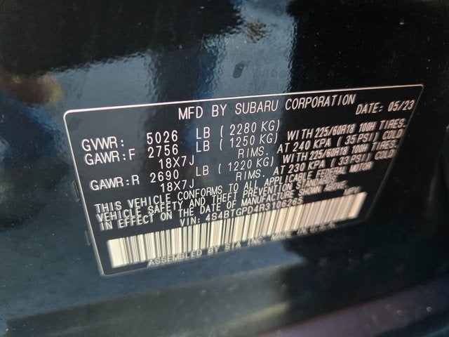 2024 Subaru Outback Touring XT