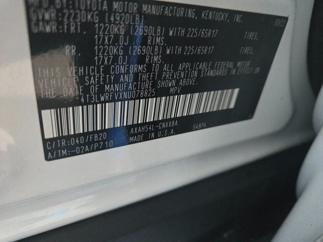 2022 Toyota RAV4 Hybrid LE