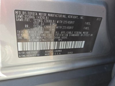 2021 Toyota RAV4 Hybrid XLE