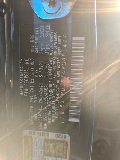 2027 Kia Telluride X-Line SX