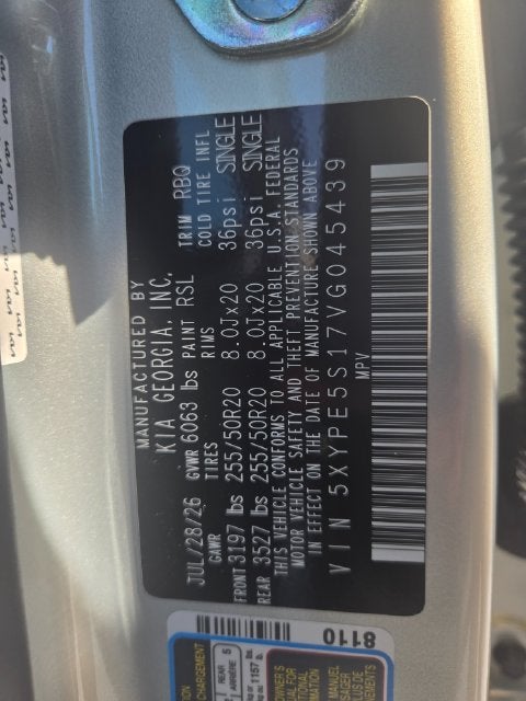 2027 Kia Telluride S