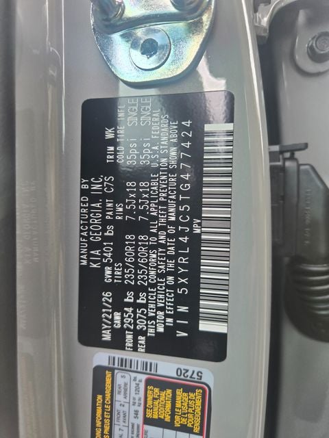2026 Kia Sorento S