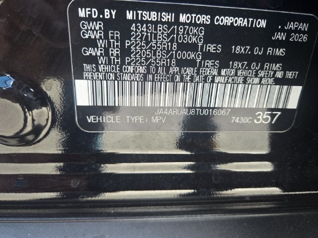 2026 Mitsubishi Outlander Sport Base