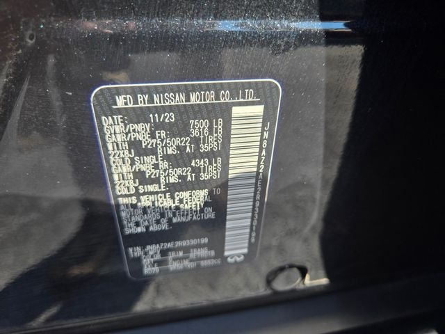2024 INFINITI QX80 Premium Select