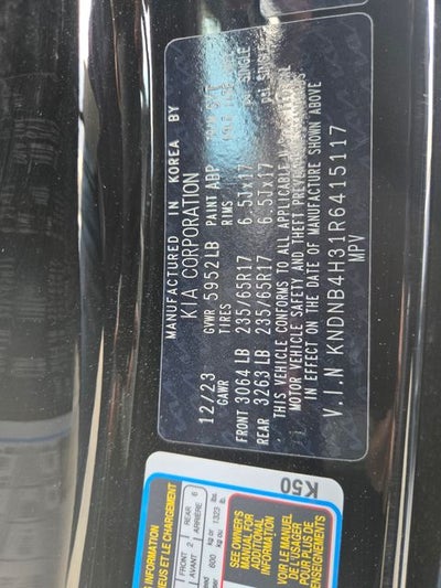 2024 Kia Carnival LX