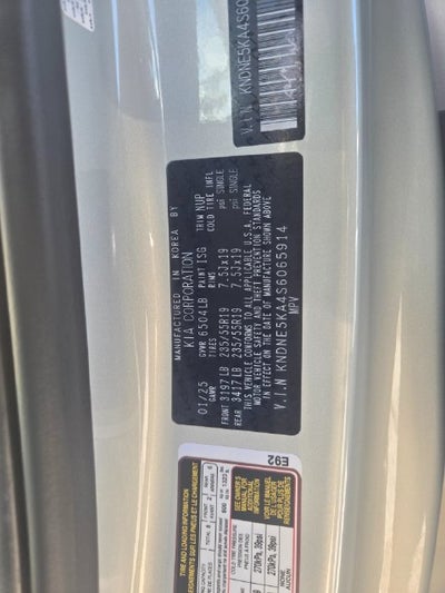 2025 Kia Carnival Hybrid SX