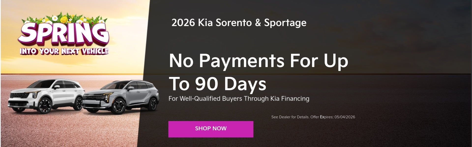 No Payments For 90 Days