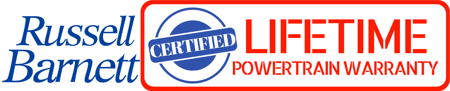 Russell Barnett Lifetime Power Train Warranty