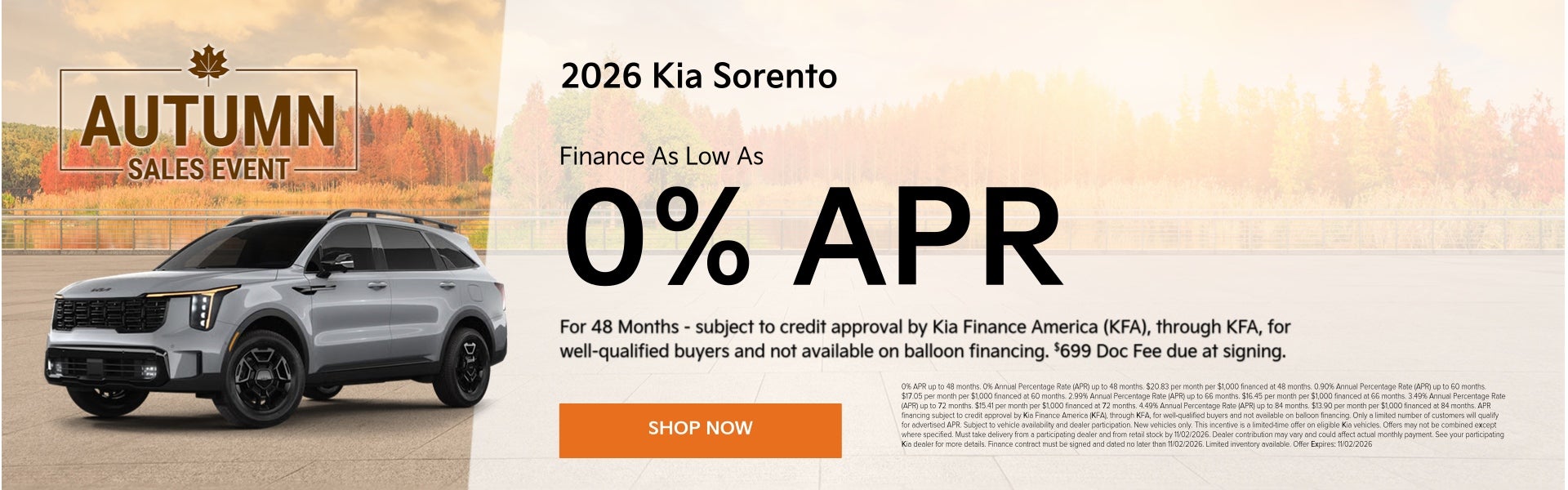 2026 Kia Sorento